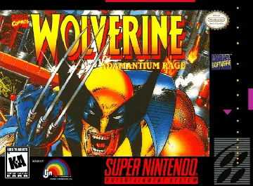 Wolverine - Adamantium Rage (USA) (Beta 1) box cover front